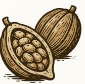 Vintage Cacao Pod