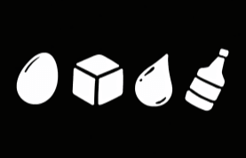 Visual vector ingredients layout