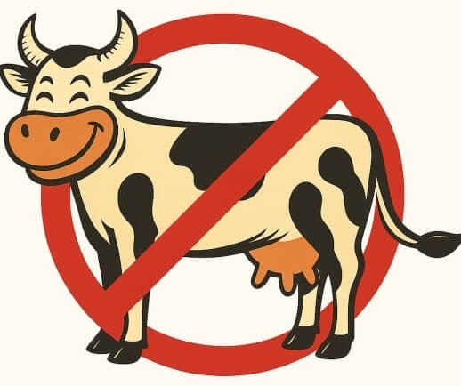 Vintage Cow Illustration